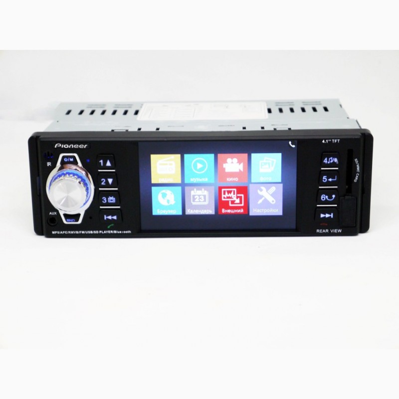 Фото 5. Магнитола Pioneer 4204 ISO - экран 4, 1#039;#039;+ DIVX + MP3 + USB + SD - RGB подсветка