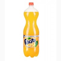 Напій Fanta Апельсин сильногазований безалкогольний в пластиковій пляшці 1л палеты опт