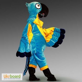 Головной к ростовому костюму попугай Рио