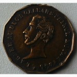 Франция медаль 1845 год РЕДКОСТЬ