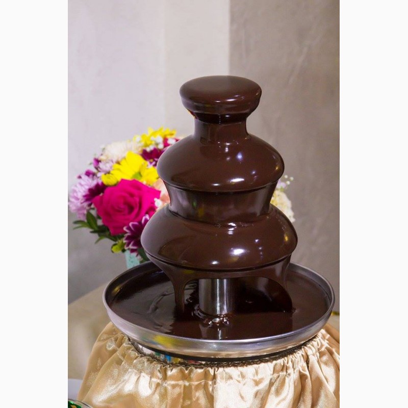 Фото 2. Шоколадные фонтаны и фондю