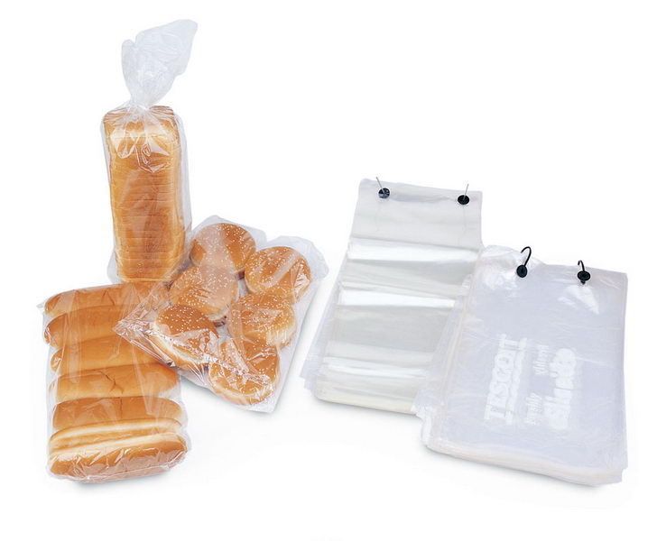 Пакеты перфорированные для хлебобулочных изделий, хлеба, батона, багета