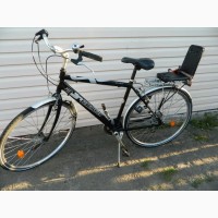 Продам Велосипед Adriatica алюминиевый + детское кресло Италия
