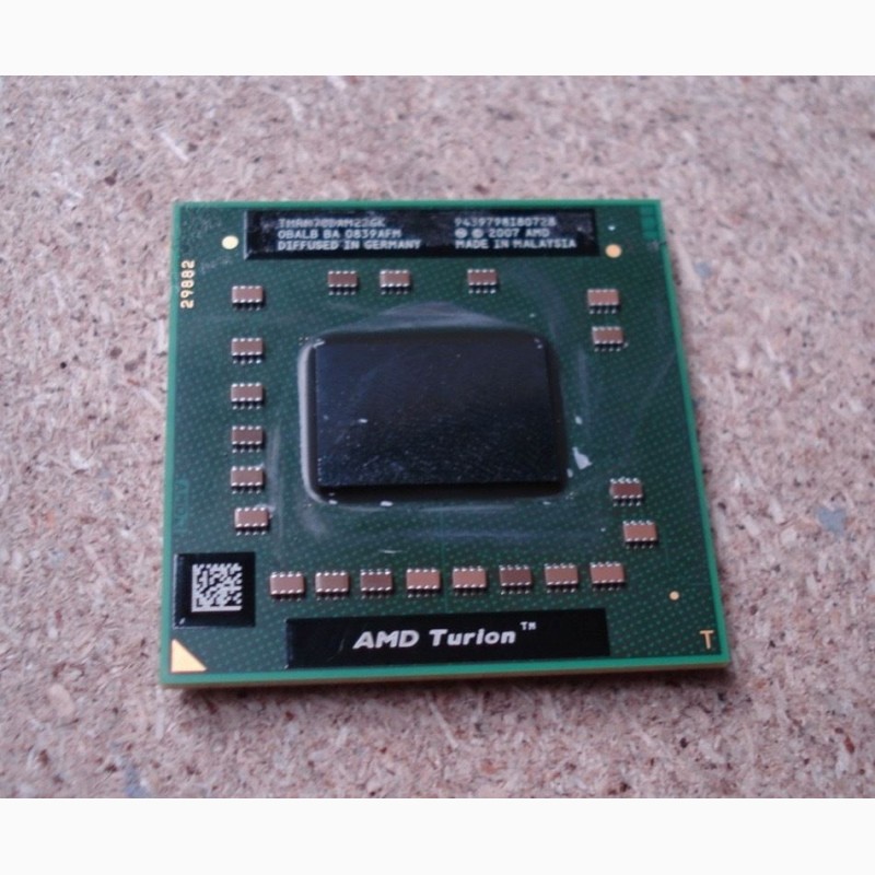 Процессор AMD Turion X2 RM70 RM-70, 2 ядра, Socket S1 (S1g2)
