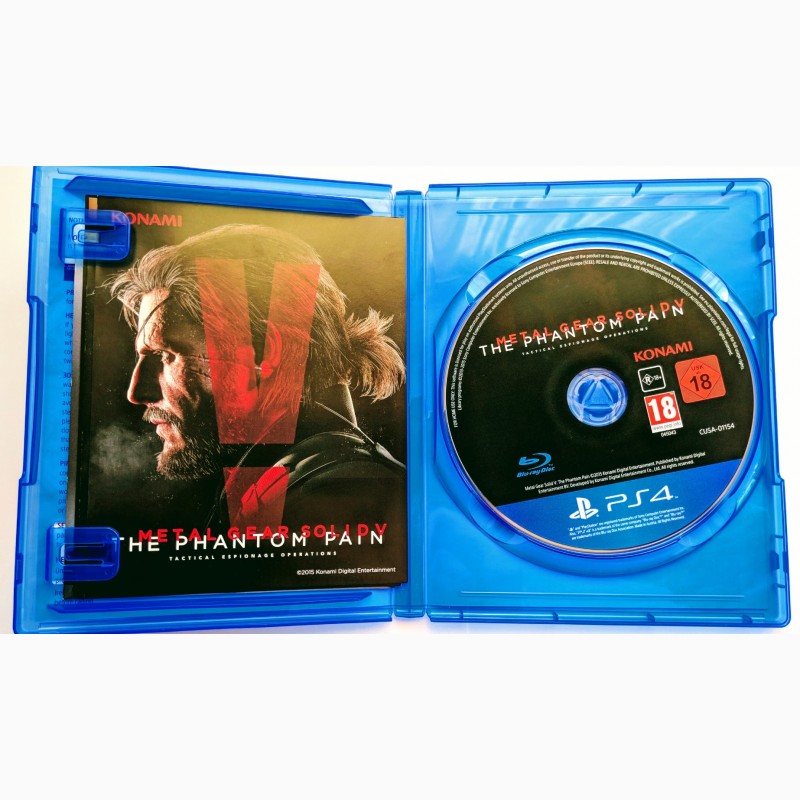 Фото 2. Metal Gear Solid V The Phantom Pain MGS 5 PS4 диск / РУС версия