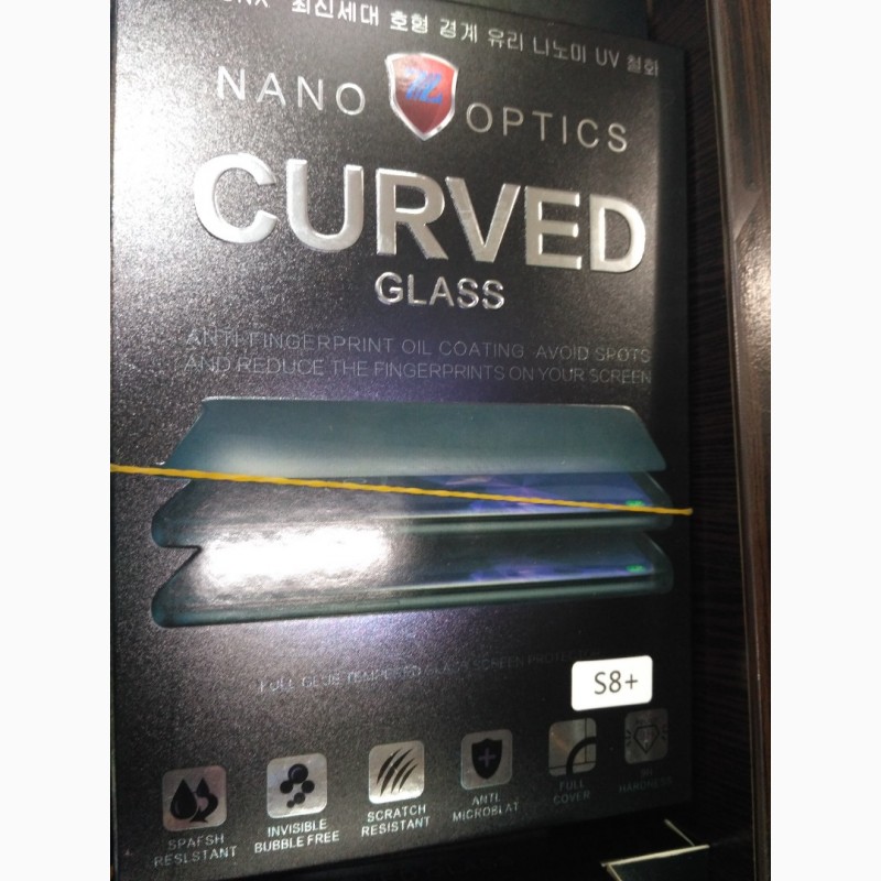 Фото 14. Защитное ультрафиолетовое стекло на Samsung Galaxy S7 edge S8 S8 plus S9 plus УФ стекло
