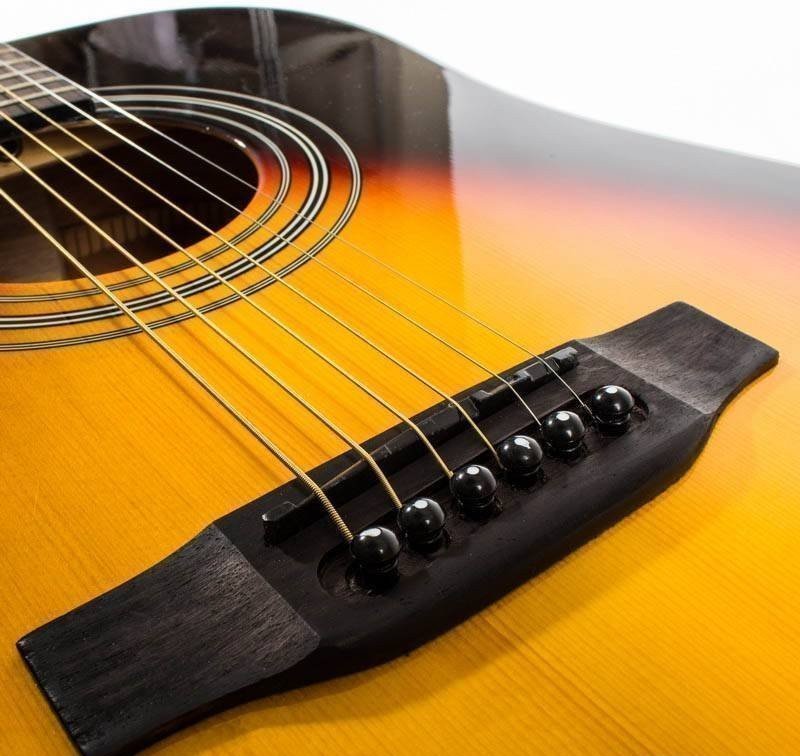 Фото 4. Электроакустическая гитара RAFAGA HD60E VS с пьезодатчиком Cherub GT-3