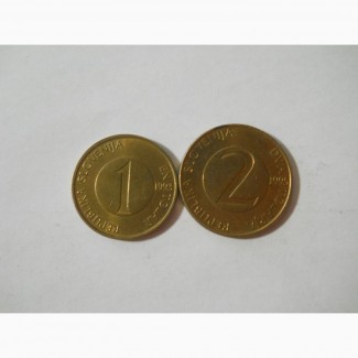 Словения-1 и 2 толлара