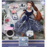 Коллекционная кукла Эмили типа барби в подарочной упаковке