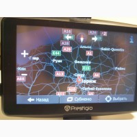 Prestigio – автомобильный GPS навигатор со свежими картами Украины и Европы