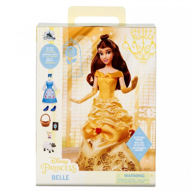 Фото 9. Белль Красавица и Чудовище 2023 кукла принцесса Диснея Disney Storybook Doll Collection