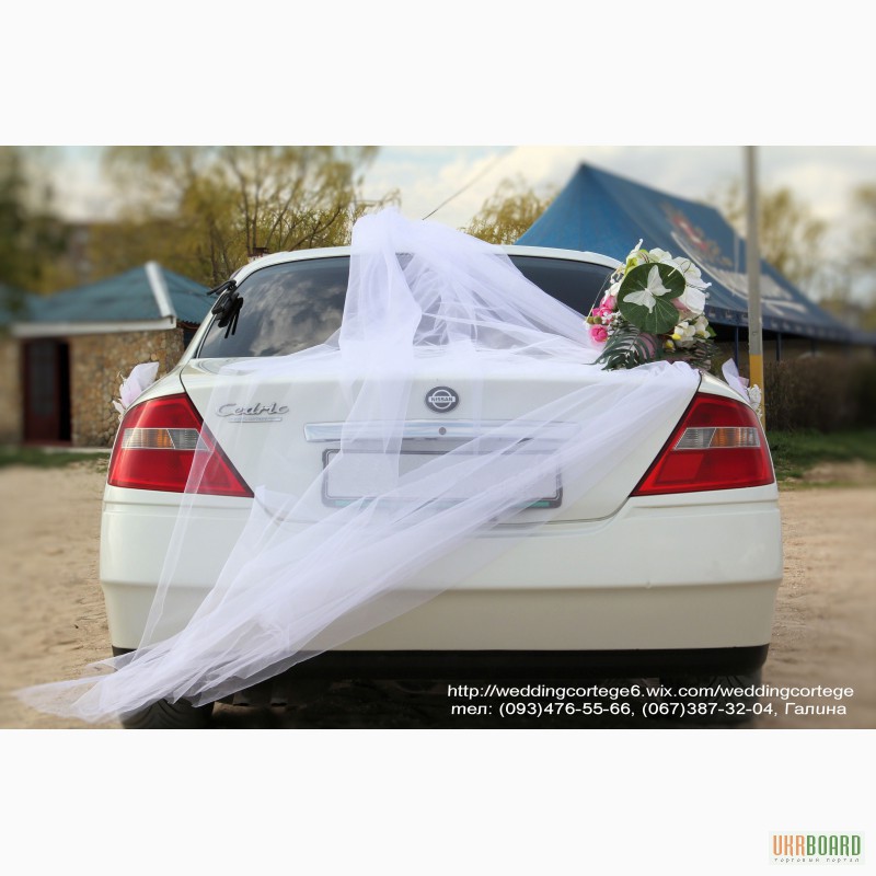 Фото 5. Аренда свадебных украшений на авто в Одессе и Южном