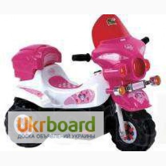 Детский электромобиль мотоцикл Baby Tilly BT-BOC-0013 PINK-WHITE