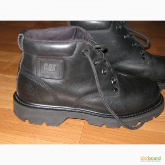 Стильные кожаные ботинки Caterpillar (CAT Diesel Power) (оригинал), размер 39 (25,5 см)