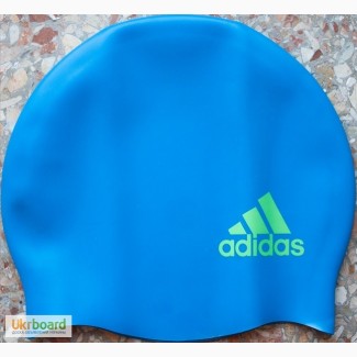 Шапочка для плавания детская Adidas Logo E44341 голубая
