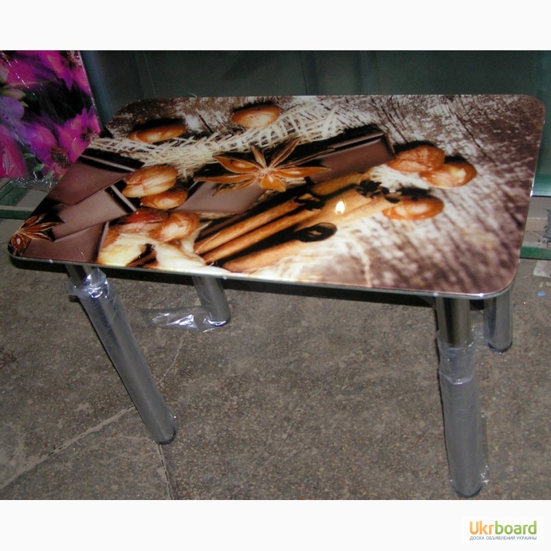 Фото 5. Стеклянные столы с фотопечатью по акционным ценам в Кривом Роге. Производитель
