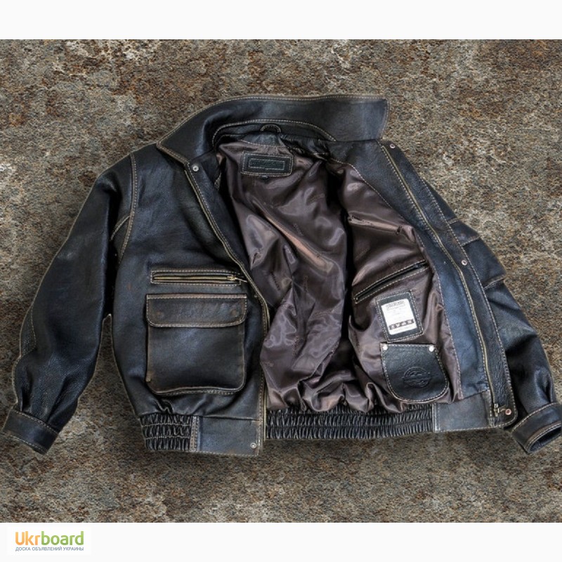 Фото 4. Демисезонная мужская кожаная куртка Полиция 11
