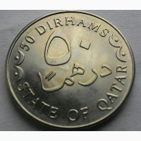 Катар 50 дирхемов 2012 год ОТЛИЧНАЯ