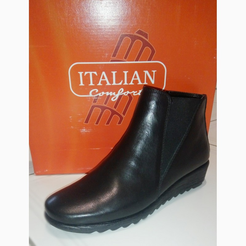 Фото 4. 250 мм Italian Shoemakers женские кожаные ботинки узкая стопа подъем