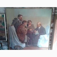 Продам копию картины, которая называется «Ходоки у Ленина»