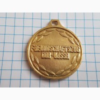 Медаль, знак Freundschafts zug, поезд дружбы ГДР и СССР, Маркс, Ленин
