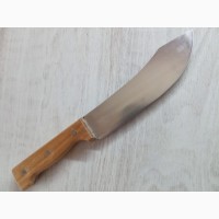 Нож кухонный Кривой деревянная ручка 30см