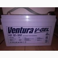 Акумулятор гелевий АГМ AGM GEL VENTURA 12В 100Аг для інвертора, ДБЖ