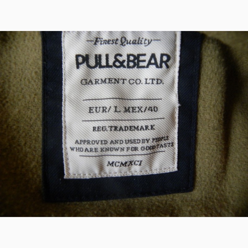 Фото 5. Куртка мужская PullBear(оригинал)