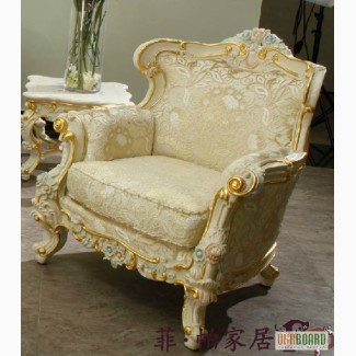 Кресло для гостиной Аврора в стиле барокко