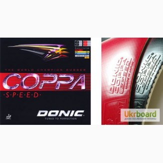 Накладка для тенісної ракетки Donic Coppa Speed