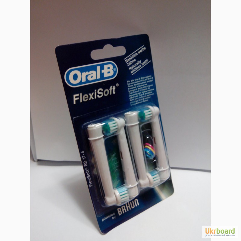 Фото 4. Насадка на зубную щетку ORAL-B Flexi soft 4шт
