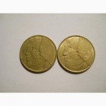 Бельгия-5 франков (2 разных)