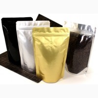 Пакет для кофе с клапаном дегазации (пакет Дой-пак)