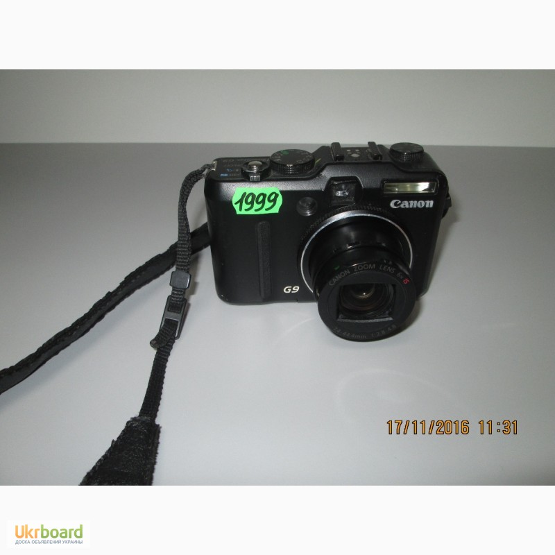 Фото 3. Полупрофессиональный фотоаппарат Canon PowerShot G9