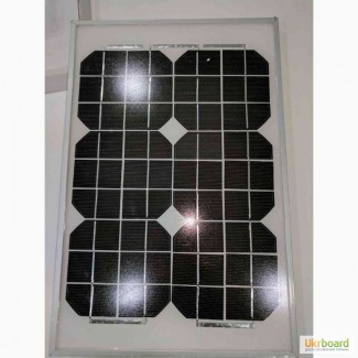 Универсальная солнечная панель UKC 10W 18V с клещами 340*230*9мм, 36x24