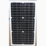 Универсальная солнечная панель UKC 10W 18V с клещами 340*230*9мм, 36x24