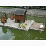 Домики для водоплавающих птиц