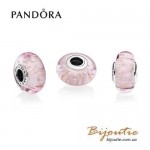 PANDORA Шарм ― розовый блеск мурано 791670