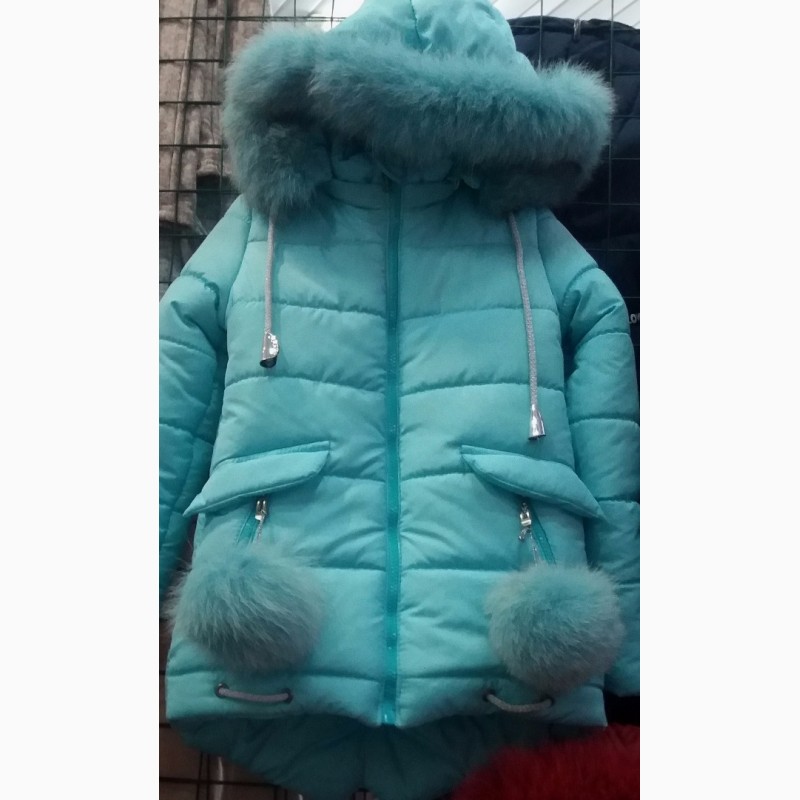 Фото 6. Тёплые модные зимние куртки -парки для девочек 7-11 лет в трёх цветах