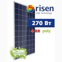 Электроснабжение, Солнечные панели Risen RSM 60-6-270P. Класс А+. Гарантия 12 лет