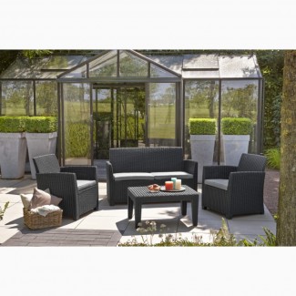 Комплект садовой мебели Corona Lounge Set Нидерланды Allibert, Keter для дома, кафе