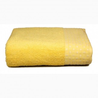 Махровое полотенце Amber (желтое) 70х130см