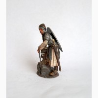 Нормандский рыцарь, 1200 год 1/32 54мм, ручная раскраска