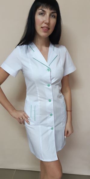 Медицинский женский халат Зина