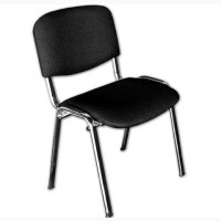 Аренда черных офисных стульев изо для мероприятий в Днепре