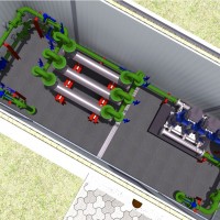 Блочно-модульные контейнерные насосные станции водоснабжения