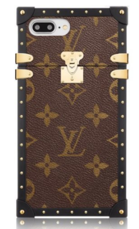 Фото 4. Чохол на Айфон Iphone 7/8/SE2020 коричневий з принтом бренду Louis Vuitton LV Луї Віттон