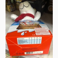 Новогодний набор шоколадок Kinder с мягкой игрушкой Медведь Олень Германия Kinder decase