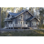 Деревянный финский дом.