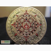 Золотая монета Ацтеков